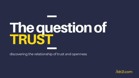 The Role of Trust in Organizational Relationships